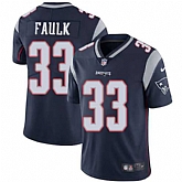 Nike New England Patriots #33 Kevin Faulk Navy Blue Team Color NFL Vapor Untouchable Limited Jersey,baseball caps,new era cap wholesale,wholesale hats